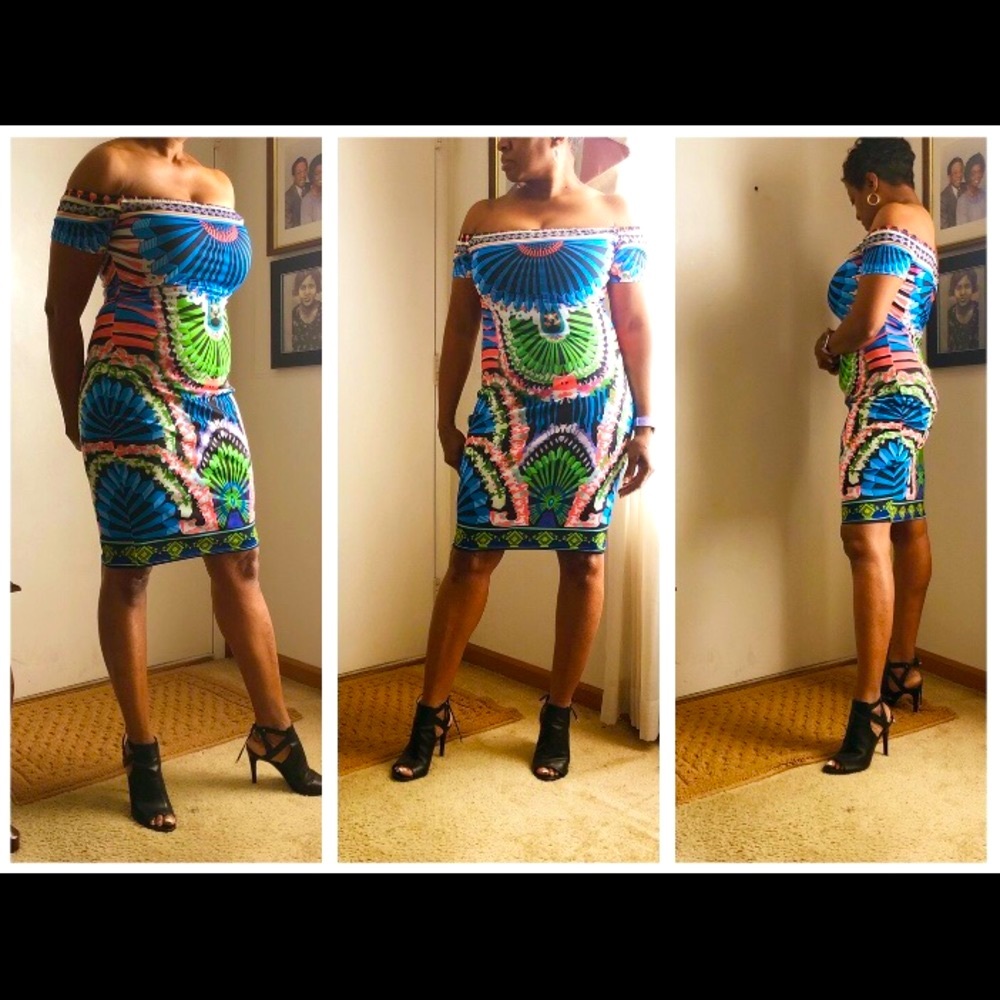 Off The Shoulders Club dress